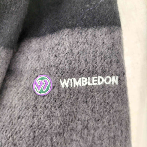 WIMBLEDON ウールマフラー メンズ