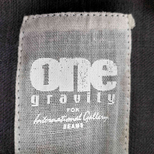 ワングラビティ one gravity ジップアップデニムトラッカージャケット メンズ