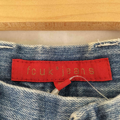 フレンチコネクション FRENCH CONNECTION FCUK JEANS ブリーチ加工ブーツカットデニムパンツ メンズ 28
