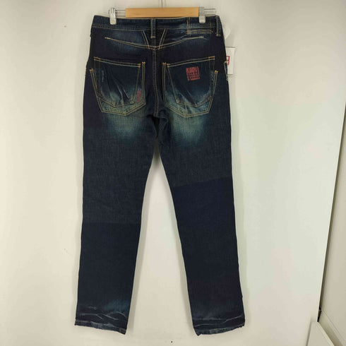 マリテフランソワジルボー MARITHE FRANCOIS GIRBAUD ダメージ加工デニムパンツ メンズ JPN:M