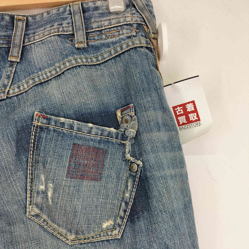 マリテフランソワジルボー MARITHE FRANCOIS GIRBAUD USED加工デニムパンツ メンズ JPN:S