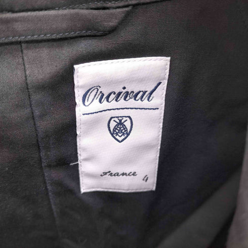 オーチバル ORCIVAL 16SS コットンボンディング ステンカラーコート メンズ JPN:4