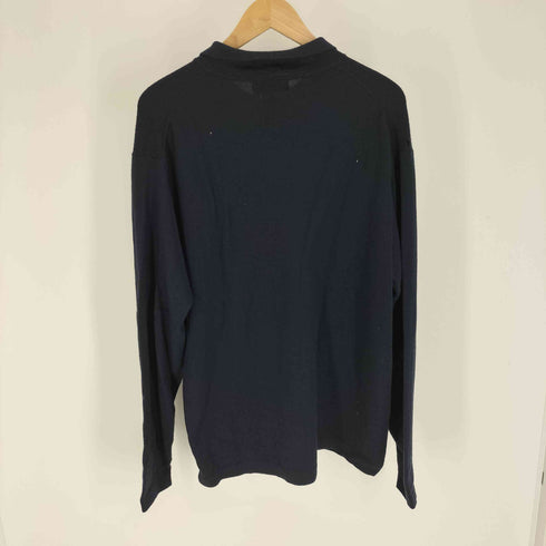 バナナリパブリック BANANA REPUBLIC EXTRA FINE MERINO WOOL ニット ポロシャツ メンズ import:L