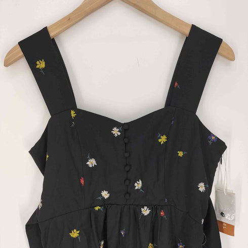 レディアゼル REDYAZEL 24SS フラワー 刺繍 フレア ワンピース レディース JPN:S