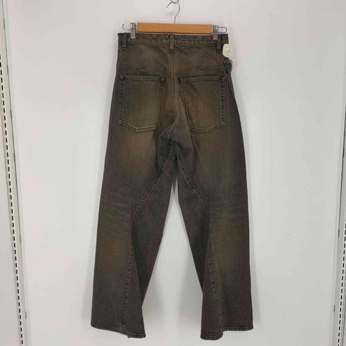 ネヴァーフォーゲット NVRFRGT 3D TWISTED WIDE LEG JEANS メンズ 1