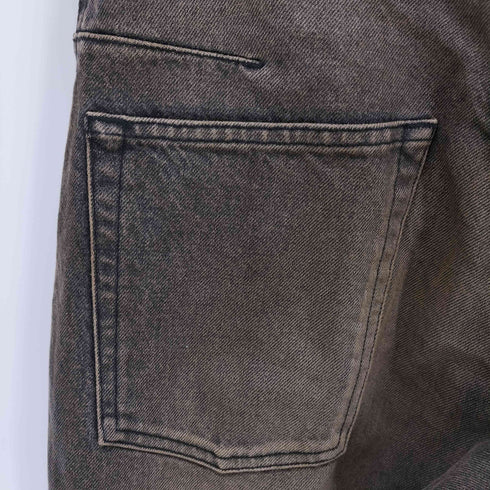 ネヴァーフォーゲット NVRFRGT 3D TWISTED WIDE LEG JEANS メンズ 1
