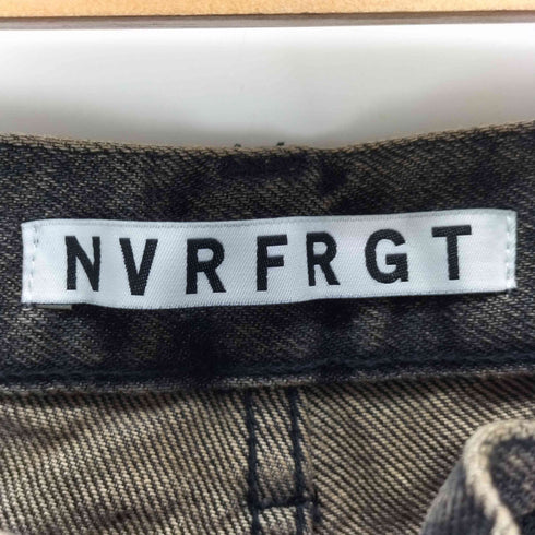 ネヴァーフォーゲット NVRFRGT 3D TWISTED WIDE LEG JEANS メンズ 1