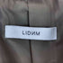 リドム LIDnM 千鳥格子ステンカラーコート メンズ JPN:M