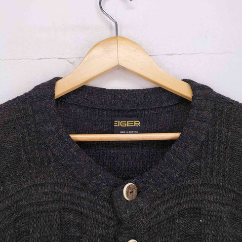 EIGER MADE IN AUSTRIA クルーネックカーディガン american メンズ
