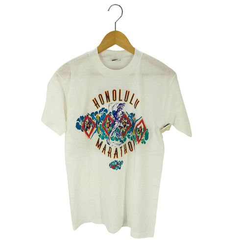 ナイキ NIKE HONOLULU MARATHON Tシャツ 銀タグ メンズ import:S