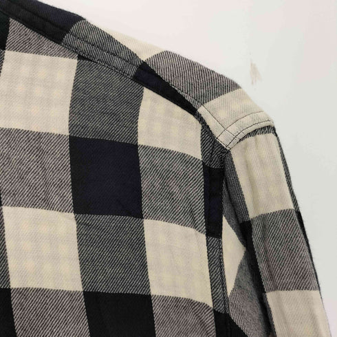ポロバイラルフローレン Polo by RALPH LAUREN James Flannel Long Sleeve Button-down Shirt ダブルフェイス ブロックチェック ネル ワークシャツ メンズ import:M