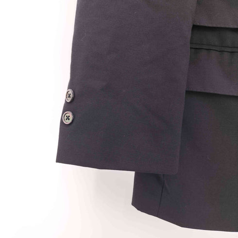 ブラックフリースバイブルックスブラザーズ BLACK FLEECE BY BROOKS BROTHERS USA製 ダブルフラップ3Bテーラードジャケット メンズ BB0