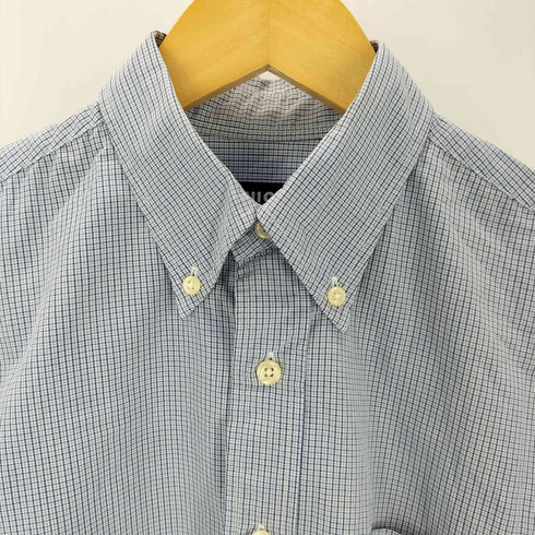 ユニクロ UNIQLO チェックシャツ 紺タグ メンズ JPN:S