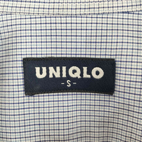 ユニクロ UNIQLO チェックシャツ 紺タグ メンズ JPN:S