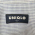 ユニクロ UNIQLO チェックシャツ 紺タグ メンズ JPN:S
