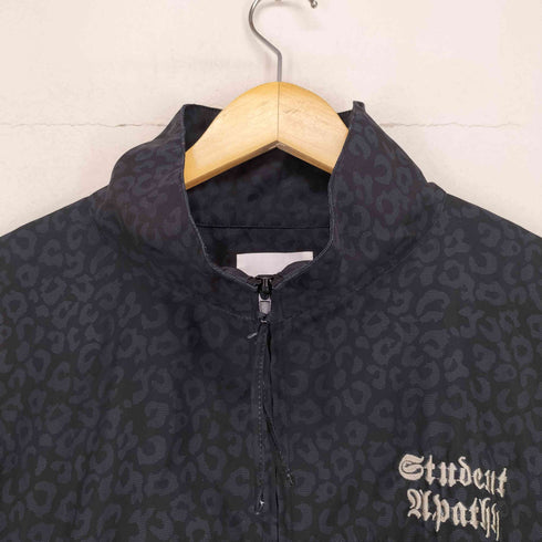Student Apathy Leopard Nylon Jacket Street メンズ JPN:L
