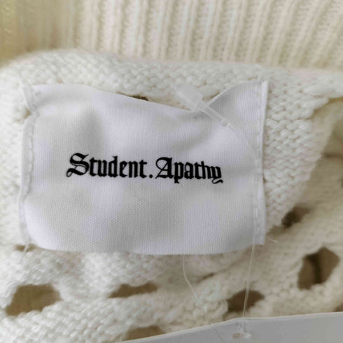 Student Apathy sheer knit Street メンズ JPN:L