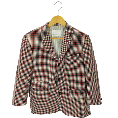 ブラックフリースバイブルックスブラザーズ BLACK FLEECE BY BROOKS BROTHERS USA製 千鳥格子柄3Bテーラードジャケット メンズ BB1