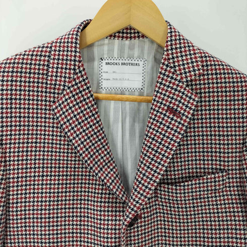 ブラックフリースバイブルックスブラザーズ BLACK FLEECE BY BROOKS BROTHERS USA製 千鳥格子柄3Bテーラードジャケット メンズ BB1