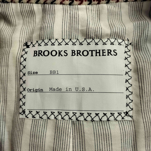 ブラックフリースバイブルックスブラザーズ BLACK FLEECE BY BROOKS BROTHERS USA製 千鳥格子柄3Bテーラードジャケット メンズ BB1