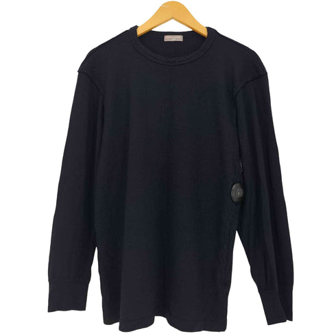 コムデギャルソンオム COMME des GARCONS HOMME 02AW 田中オム クルーネック 縮絨ウールカットソー メンズ