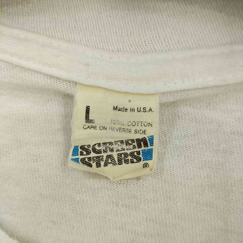 スクリーンスターズ SCREEN STARS USA製 ©1989 両面プリント バンドTシャツ メンズ JPN:L