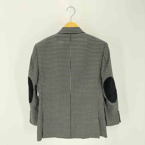 ブルックスブラザーズ BROOKS BROTHERS PERSONAL ORDER エルボーパッチ カシミヤ混チェック柄3Bジャケット メンズ