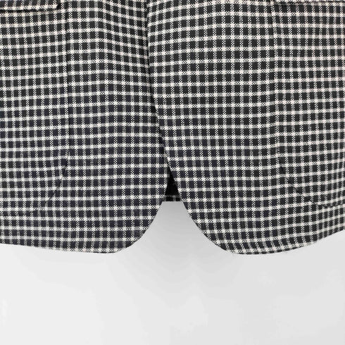 ブルックスブラザーズ BROOKS BROTHERS PERSONAL ORDER エルボーパッチ カシミヤ混チェック柄3Bジャケット メンズ