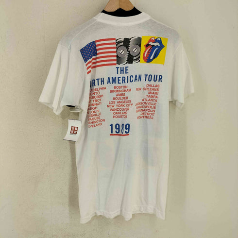 フルーツオブザルーム FRUIT OF THE LOOM シングルステッチ ©1989 両面プリント ツアーTシャツ メンズ