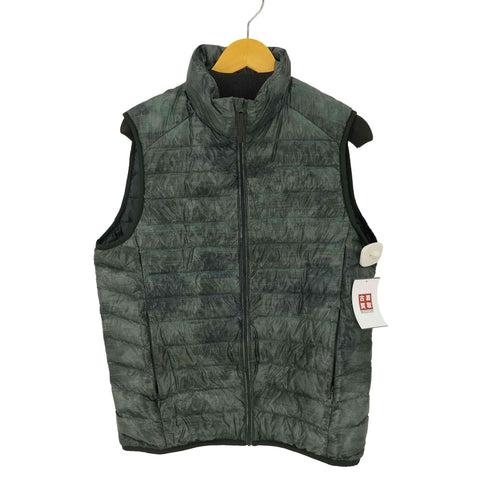 ユニクロ UNIQLO ウルトラライトダウンベスト グラデーション メンズ import:L