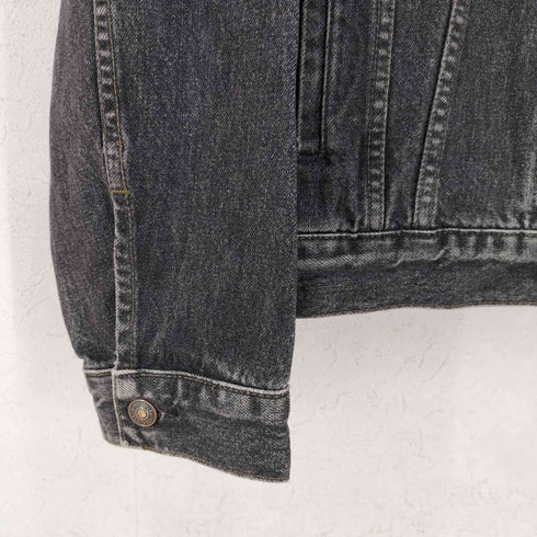 リーバイス Levis チュニジア製 70503 02 先染め ブラックデニムジャケット メンズ JPN:M