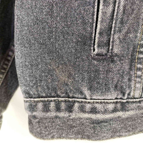 リーバイス Levis チュニジア製 70503 02 先染め ブラックデニムジャケット メンズ JPN:M