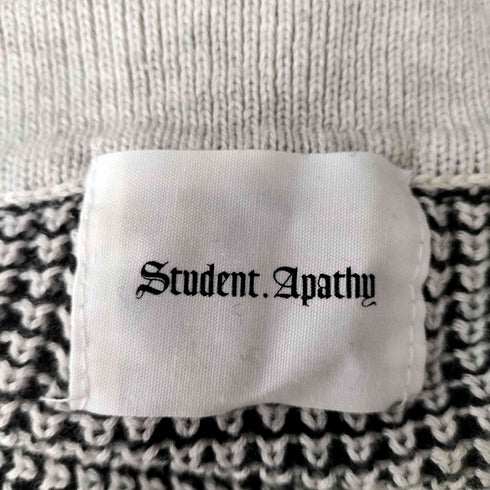 Student Apathy ワッフルニットポロ Street メンズ JPN:L