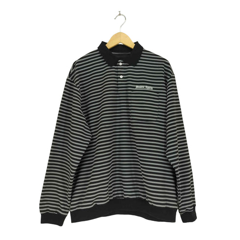 Student Apathy border polo Street メンズ JPN:L
