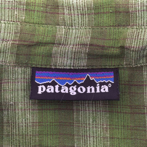 パタゴニア patagonia ヘンプ半袖シャツ メンズ