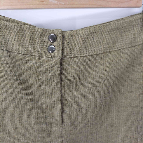 ミュウミュウ miu miu 1999AW イタリア製 KNIT CUFF RIDING PANTS 裾リブ レディース JPN:42