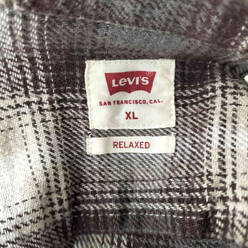 リーバイス Levis オンブレチェックネルシャツ メンズ JPN:XL