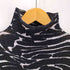 イッセイミヤケ ISSEY MIYAKE 98AW 総柄プリントプリーツブラウス レディース M