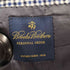 ブルックスブラザーズ BROOKS BROTHERS PERSONAL ORDER くるみボタン チェック柄3Bカシミヤテーラードジャケット メンズ