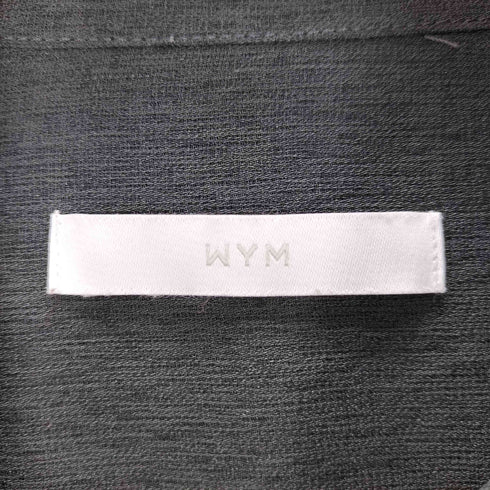 ウィム バイ リドム WYM LIDNM SHEER GEORGETTE HS SHIRT メンズ JPN:M