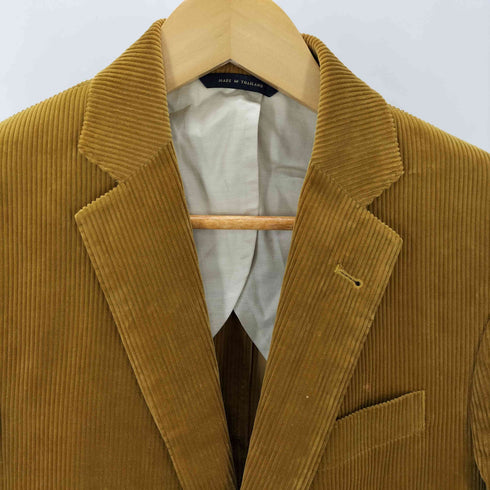ブルックスブラザーズ BROOKS BROTHERS くるみボタン コーデュロイテーラードジャケット メンズ 36S