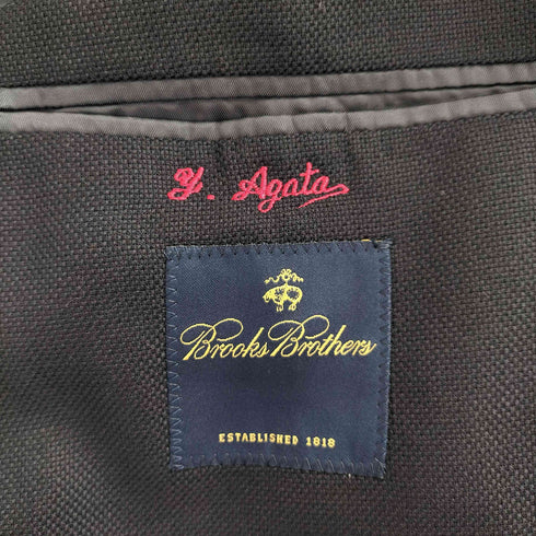 ブルックスブラザーズ BROOKS BROTHERS ウールポリ2Bテーラードジャケット メンズ 36SHT