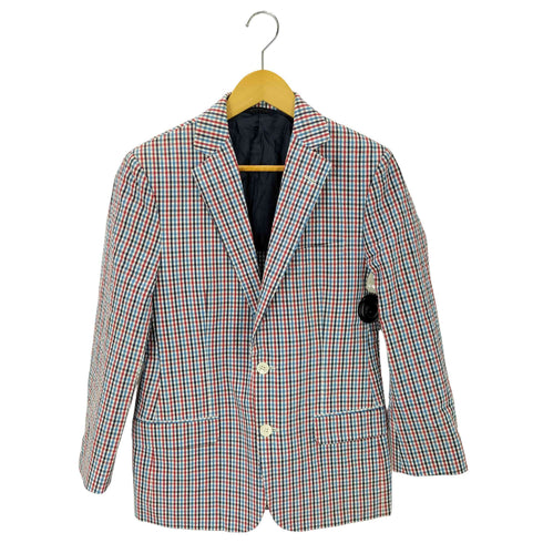 ブルックスブラザーズ BROOKS BROTHERS シアサッカー チェック柄2Bテーラードジャケット メンズ 36S