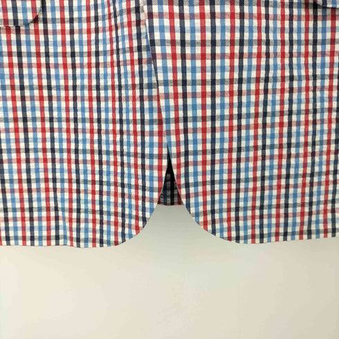 ブルックスブラザーズ BROOKS BROTHERS シアサッカー チェック柄2Bテーラードジャケット メンズ 36S