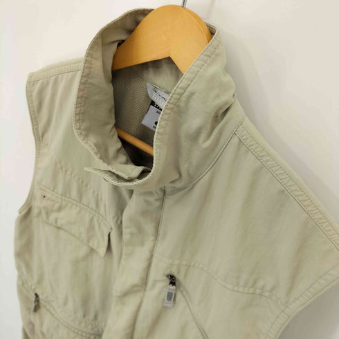 コロンビア Columbia ダブルジップ ナイロン フィッシングベスト メンズ import:M