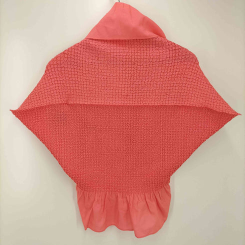 イッセイミヤケ ISSEY MIYAKE シワ加工切り替えボレロ レディース 2