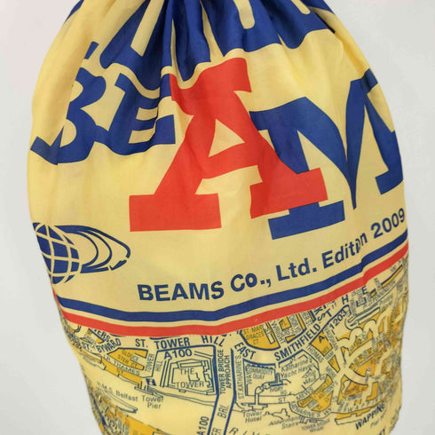 ビームス BEAMS ナイロン 巾着ワンショルダーバッグ レディース