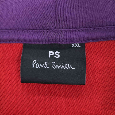 ピーエスポールスミス PS Paul Smith Zebra ジップアップパーカー メンズ xxl