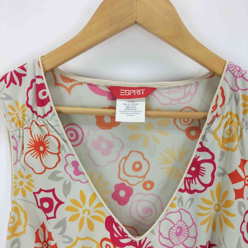 エスプリ ESPRIT フラワープリントワンピース レディース
