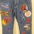AFB Patched Flare Denim メンズ XL
